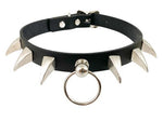 Small Claw and Spike Ring Holder Choker