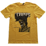 Cramps Bad Music Yellow T-Shirt