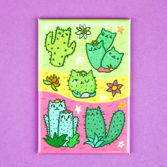 Cactus Kitties Magnet