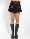 Chain Skirt Black
