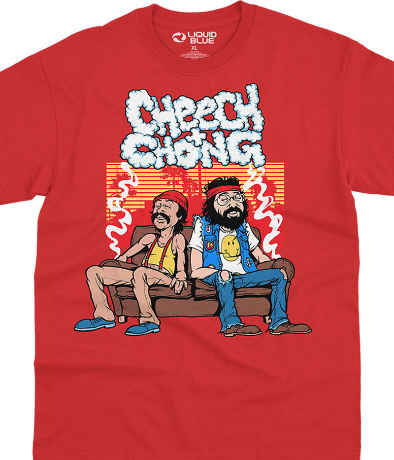Cheech & Chong Couch Locked Red
