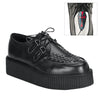 Creeper-402 Blk Leather