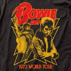 Bowie 1972 World Tour