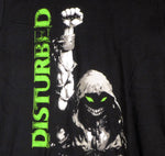 Disturbed Up Your Fist Neon Green