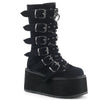 Damned-225 Black Velvet Buckle