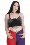 Deadly Nights Cropped Web Top