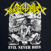 Toxic Holocaust Evil Never Dies w/Back Print