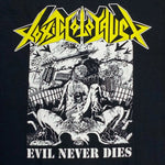 Toxic Holocaust Evil Never Dies w/Back Print