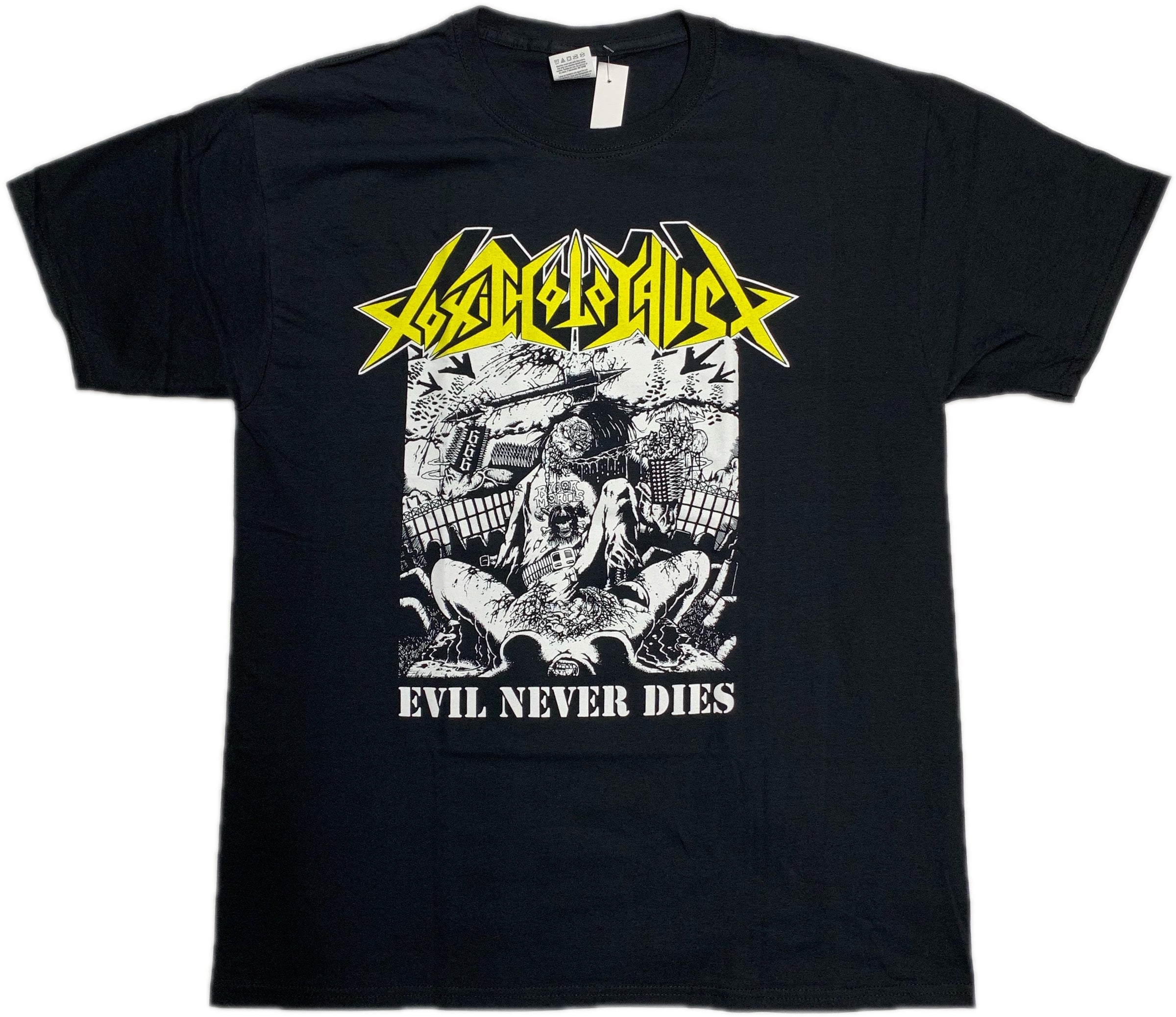 Toxic Holocaust Evil Never Dies w/Back Print