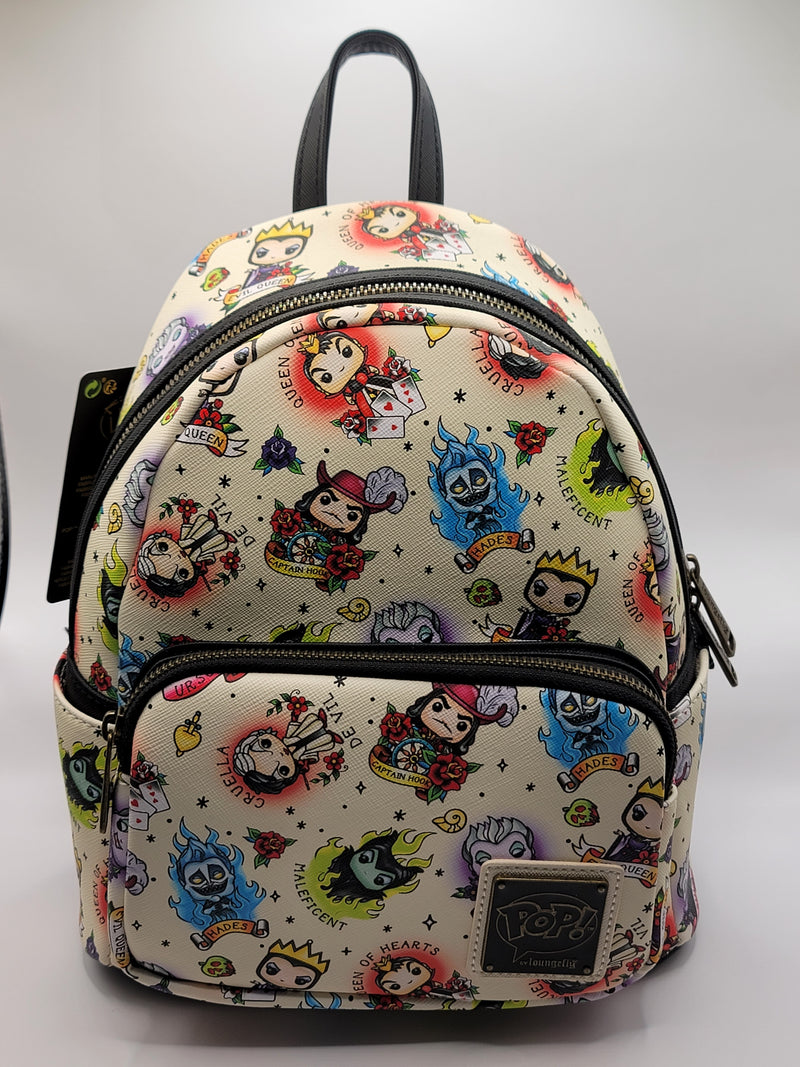 Disney Villians Tattoo Mini Backpack