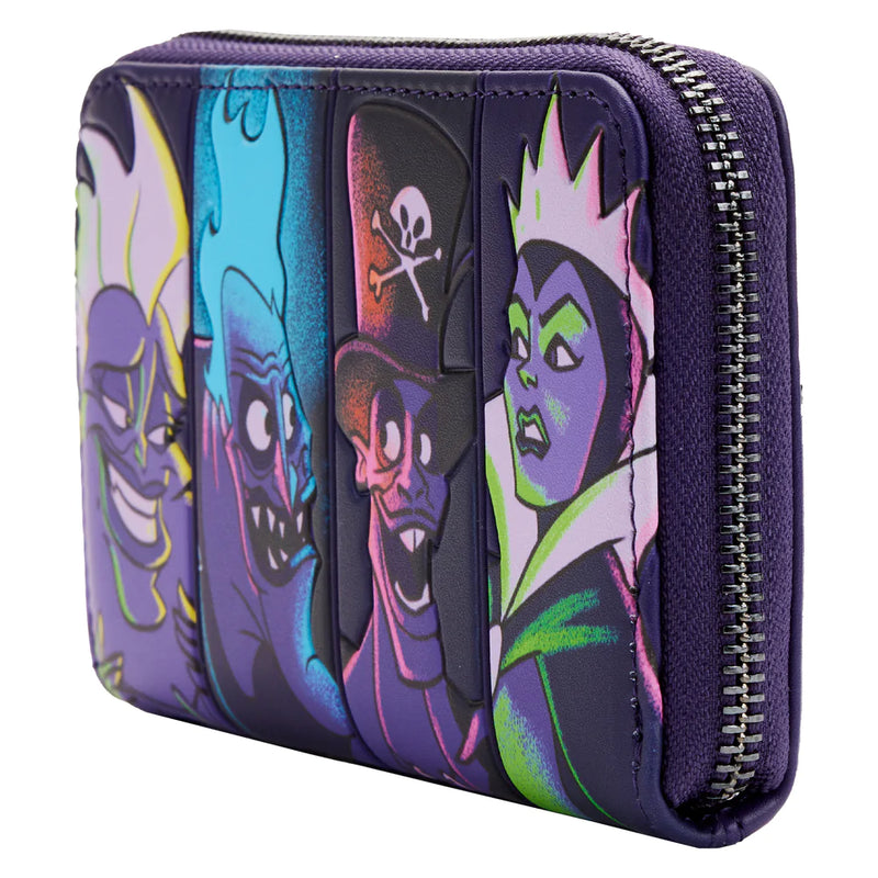 Disney Villians in dark zip wal