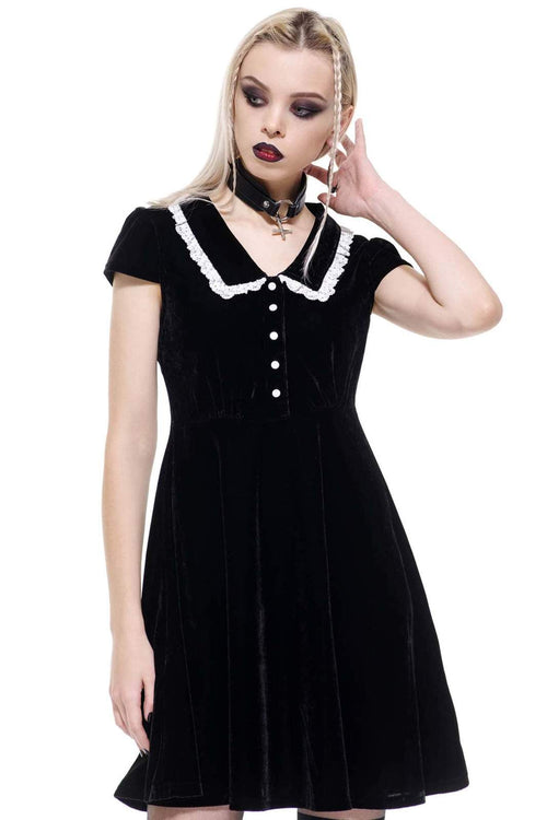 Every Mourning Collar Dress