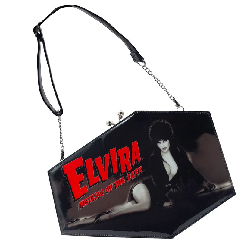 Elvira Skull Kiss Lock Coffin