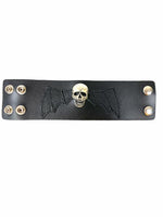 Skull Bat Black Bracelet