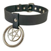 Pentagram in Ring Silver
