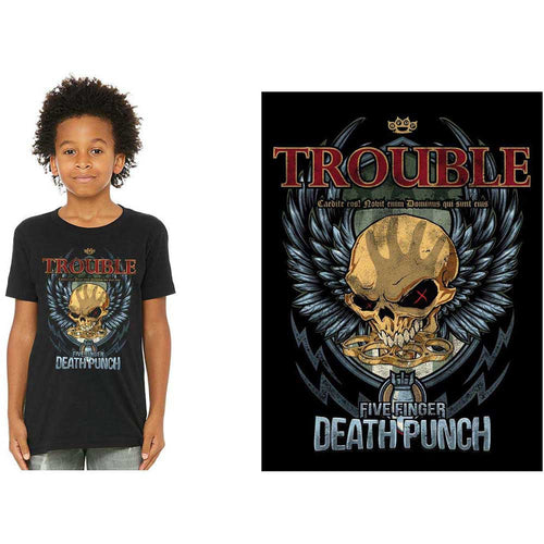 Five Finger Death Punch Trouble Kids Shirt