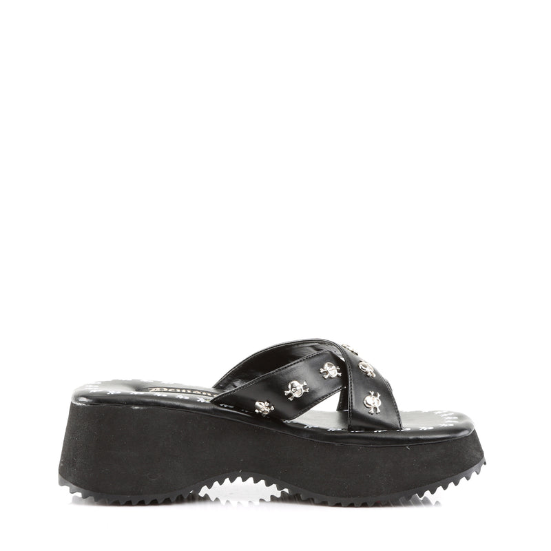 Flip-05 2-1/2" Skull Stud Sandal