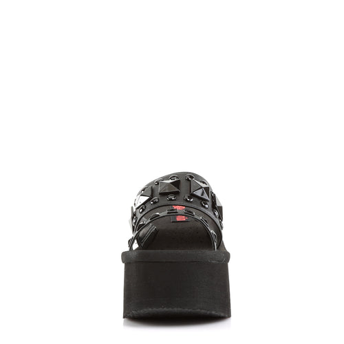 Funn-18 Platform Sandal Blk Stud