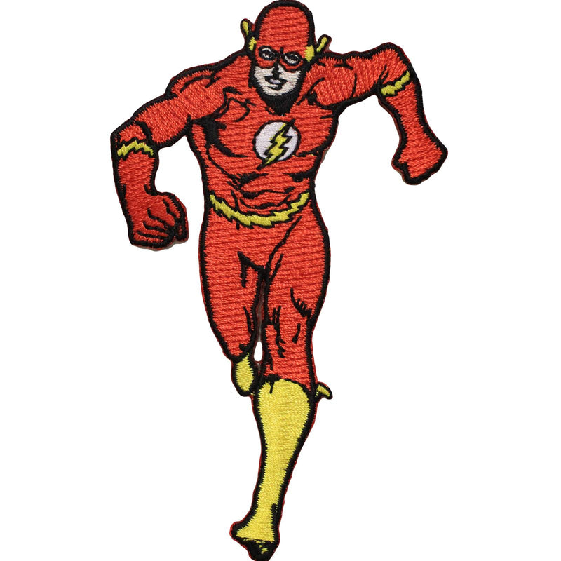 Flash running Iron-On Patch