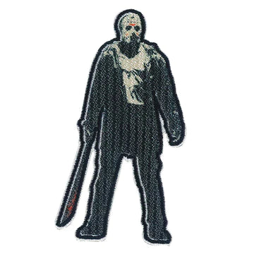 Friday the 13th Jason Stand Iron-On Patch