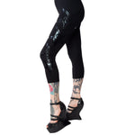 Capris-Goathead Black Foil