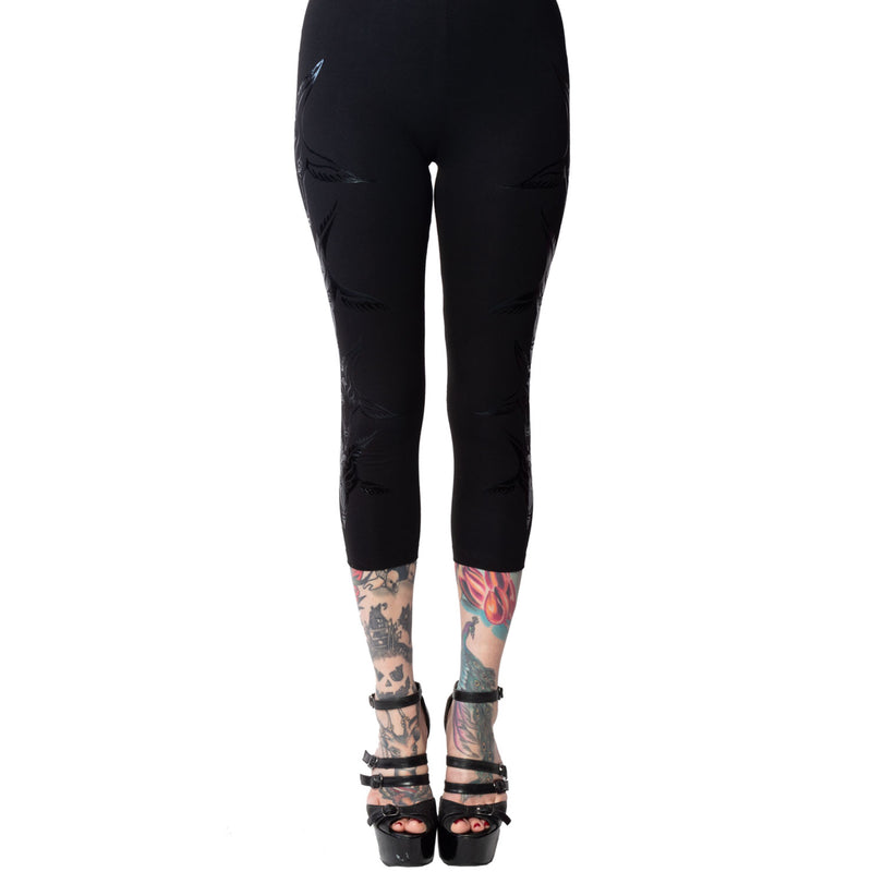 Capris-Goathead Black Foil