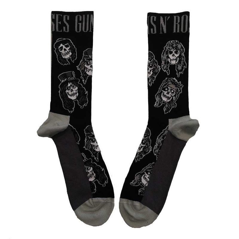 Guns N Roses Skulls Men's Socks
