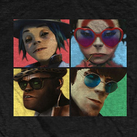 Gorillaz Humanz Black T-Shirt