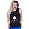 Elvira 80's Sleeveless Black Tank