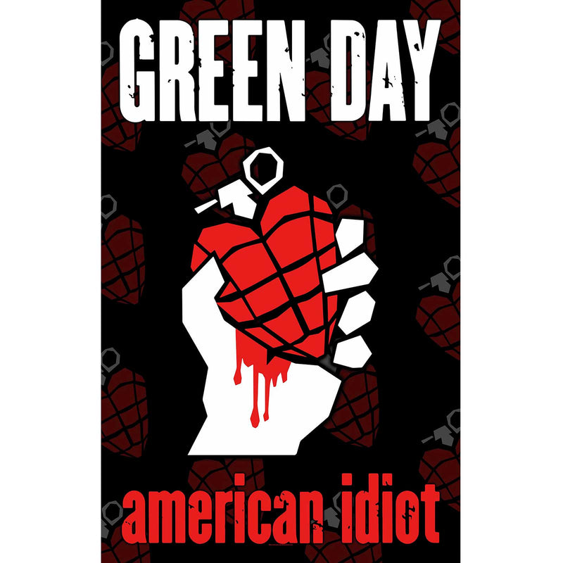 Green Day American Idiot Flag