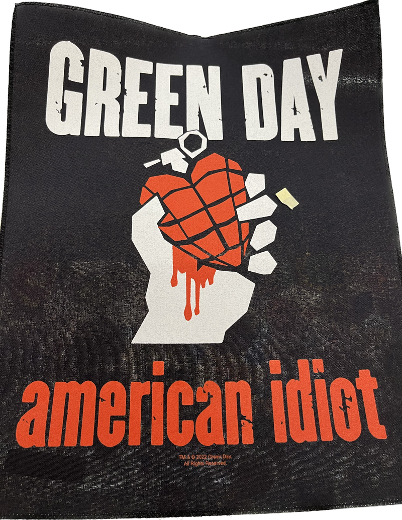 Green Day American Idiot Back