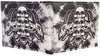 Grey Skulls Vegan Wallet