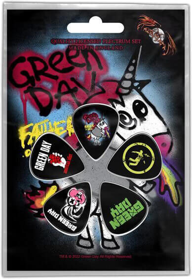 Guitar Pick Set-Green Day Fathe