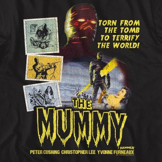 Hammer Horror Mummy Poster Shirt
