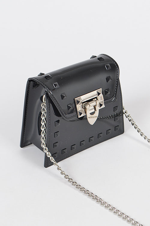 Jelly Mini Black Cross Body