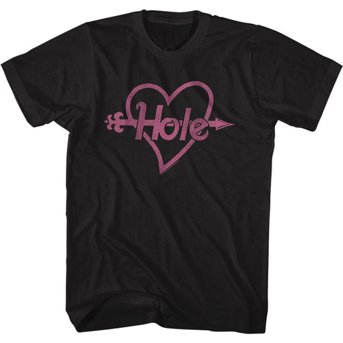 Hole Distressed Heart