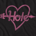 Hole Distressed Heart