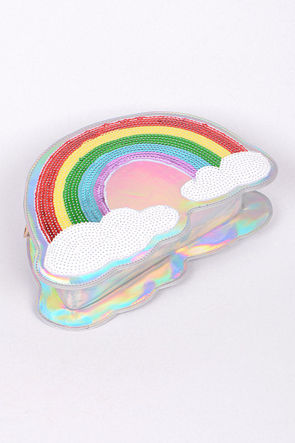 Rainbow Shiny Side Bag