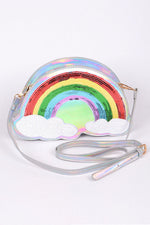Rainbow Shiny Side Bag