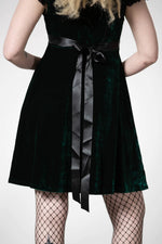 Heather Babydoll Emerald Velvet