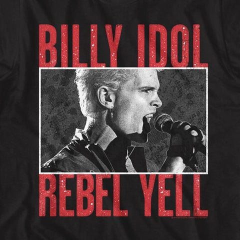 billy idol rebel yell t shirt