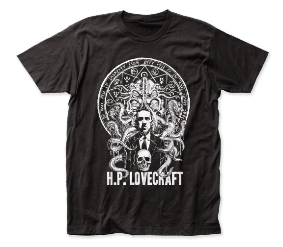 H.P. Lovecraft Black/White Cthulhu