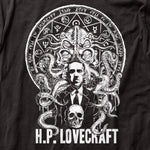 H.P. Lovecraft Black/White Cthulhu