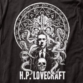 H.P. Lovecraft Black/White Cthulhu