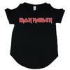 Iron Maiden Logo Cold Shoulder