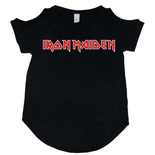 Iron Maiden Logo Cold Shoulder