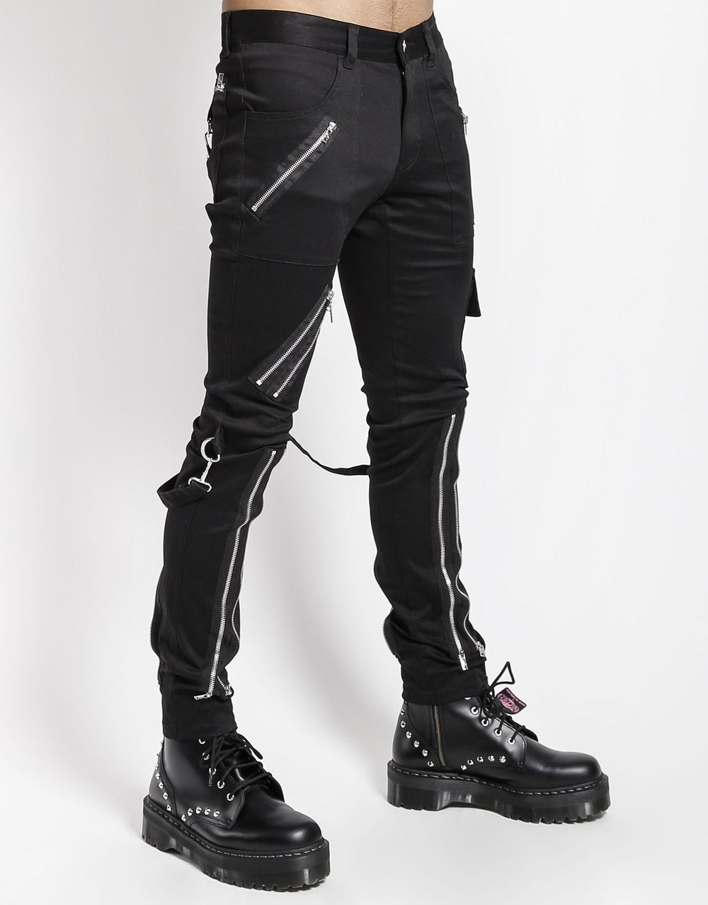 Classic BLK Slim Leg Bondage Pa