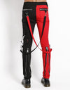 Tripp Split Leg Bondage Red/Black Pant