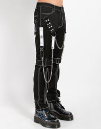 Tripp Raider Black/White Pant