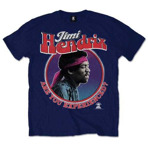 Jimi Hendrix Are You Experienced Blue T-Shirt